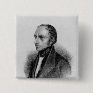 Porträt von Francois Guizot Button