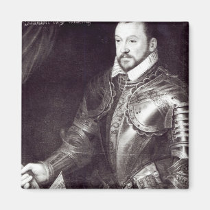 Porträt von Francois I, Herzog von Montmorency Magnet