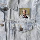 Porträt von Francois Vicomte de Chateaubriand Button (Beispiel)