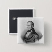 Porträt von Francois Xavier Bichat Button (Vorne & Hinten)
