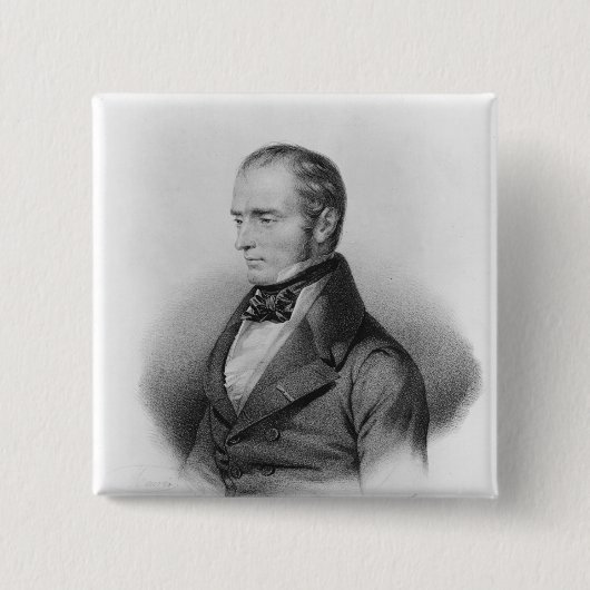 Porträt von Francois Xavier Bichat Button (Vorderseite)