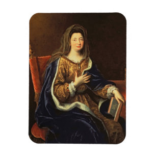 Porträt von Francoise d'Aubigne (1635-1719) das M Magnet