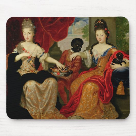 Porträt von Francoise-Marie de Bourbon Mousepad (Vorne)