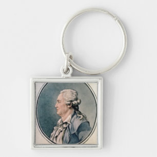Porträt von Franz Anton Mesmer Schlüsselanhänger