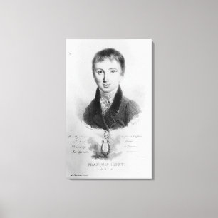 Porträt von Franz Liszt (1811-86) alterte 11 Leinwanddruck