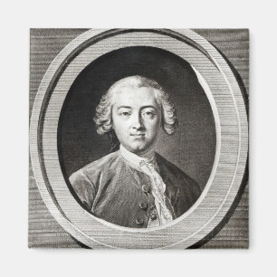 Porträt von Franzosen Claudes Adrien Helvetius Magnet