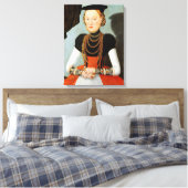 Porträt von Frauen - Kranach der Jüngeren - c1564 Leinwanddruck (Insitu (Schlafzimmer))