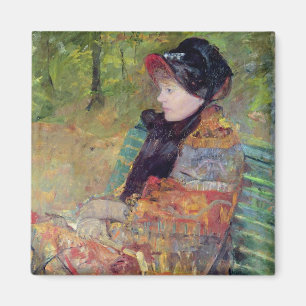 Porträt von Fräulein C. Lydia Cassatt, 1880 Magnet