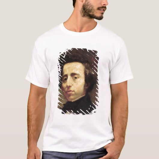 Porträt von Frederic Chopin 2 T-Shirt (Vorderseite)