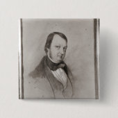 Porträt von Frederic Chopin Button (Vorderseite)