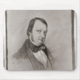 Porträt von Frederic Chopin Mousepad