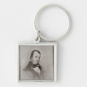 Porträt von Frederic Chopin Schlüsselanhänger