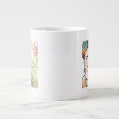 Porträt von Frida Kahlo Jumbo-Tasse (Vorderseite)