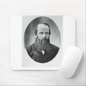 Porträt von Fyodor Mikhailovich Dostoyevsky Mousepad (Mit Mouse)