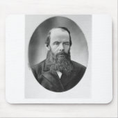 Porträt von Fyodor Mikhailovich Dostoyevsky Mousepad (Vorne)