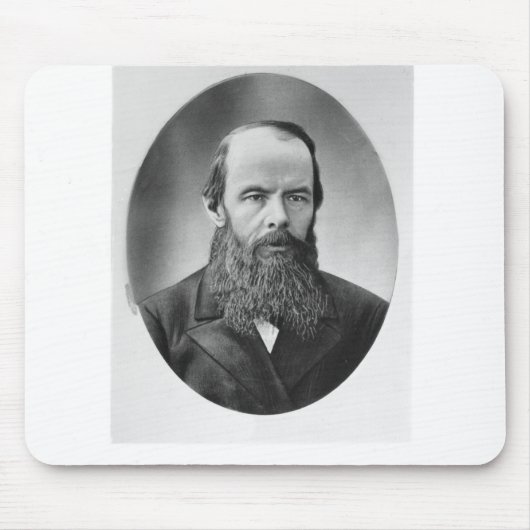 Porträt von Fyodor Mikhailovich Dostoyevsky Mousepad (Vorne)