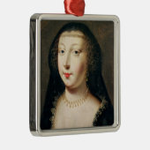Porträt von Gabrielle d'Estrees Silbernes Ornament (Rechts)