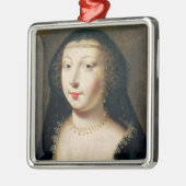 Porträt von Gabrielle d'Estrees Silbernes Ornament (Links)
