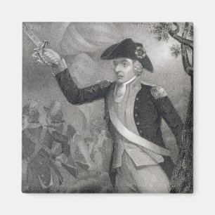 Porträt von General Francis Marion am Kampf O Magnet