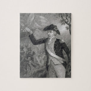 Porträt von General Francis Marion am Kampf O Puzzle