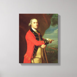 Porträt von General Thomas Gage, c.1768 (Öl auf Leinwanddruck