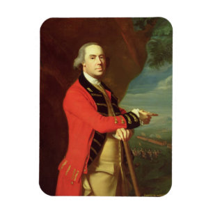 Porträt von General Thomas Gage, c.1768 (Öl auf  Magnet