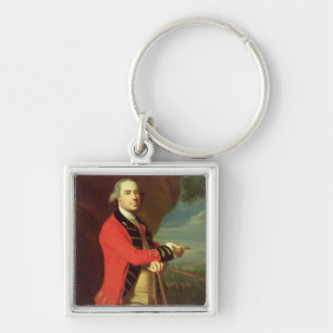 Porträt von General Thomas Gage, c.1768 (Öl auf  Schlüsselanhänger