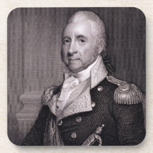 Porträt von Generalmajor-John-Bächen, vorbei Untersetzer