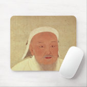 Porträt von Genghis Khan, Mongole Khan Mousepad (Mit Mouse)