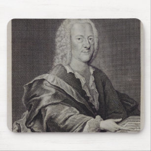 Porträt von Georg Philipp Telemann Mousepad