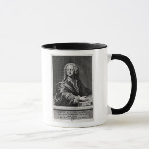 Porträt von Georg Philipp Telemann Tasse