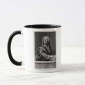 Porträt von Georg Philipp Telemann Tasse (Links)