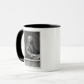 Porträt von Georg Philipp Telemann Tasse (Vorderseite Links)