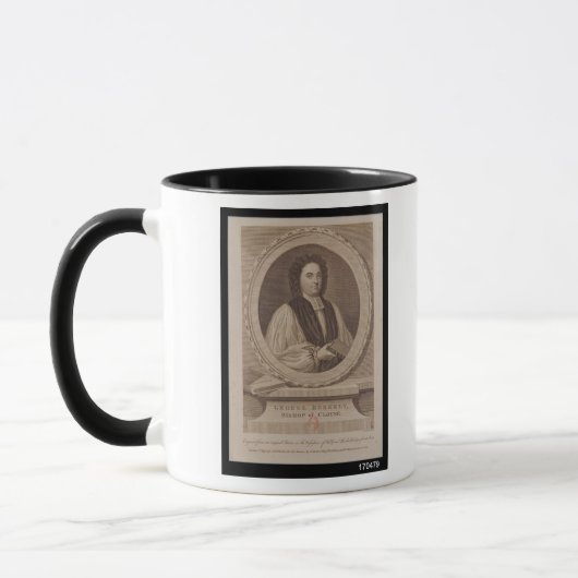 Porträt von George Berkeley-Bischof Tasse (Links)