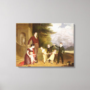 Porträt von George Granville Leveson-Gower und Leinwanddruck