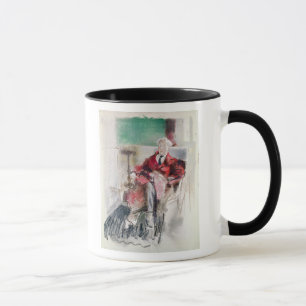 Porträt von George Moore c.1920 Tasse