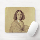 Porträt von George Sand 1837 Mousepad (Mit Mouse)