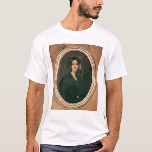 Porträt von George Sand T-Shirt (Vorderseite)