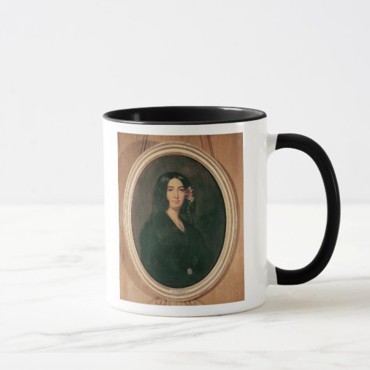 Porträt von George Sand Tasse (Rechts)