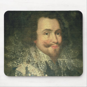Porträt von George Villiers, 1. Herzog von Mousepad