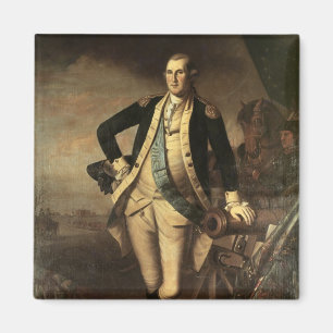 Porträt von George Washington, 1779 Magnet