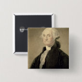 Porträt von George Washington, graviert von Button (Vorne & Hinten)