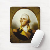 Porträt von George Washington Mousepad (Mit Mouse)
