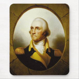 Porträt von George Washington Mousepad