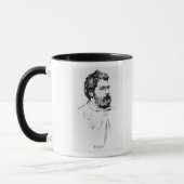Porträt von Georges Bizet Tasse (Links)