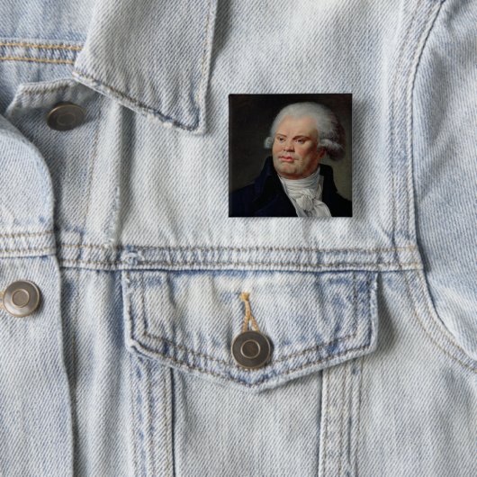 Porträt von Georges Danton Button (Beispiel)