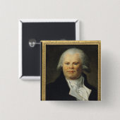 Porträt von Georges Danton Button (Vorne & Hinten)