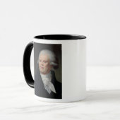 Porträt von Georges Danton Tasse (Vorderseite Links)
