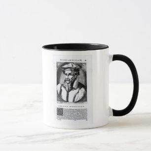 Porträt von Gerard Mercator Tasse