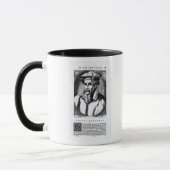 Porträt von Gerard Mercator Tasse (Links)